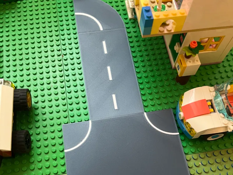 Routes Modulaires de Plaques Officielles LEGO